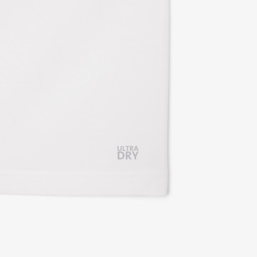 Áo Thun Tennis Lacoste Nam Dáng Suông Thoáng Khí Heritage Badge