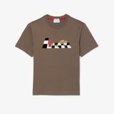 Áo Thun Lacoste Unisex Dáng Cổ Điển Tết Nguyên Đán Chất Liệu Cotton