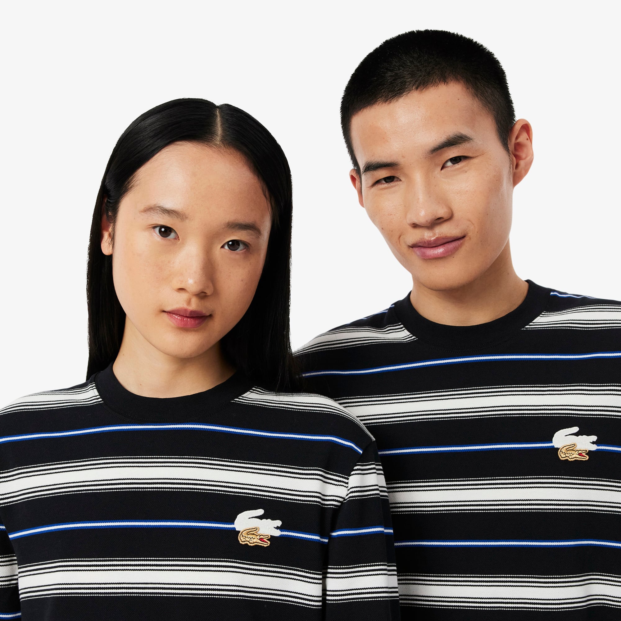 Áo Thun Lacoste Unisex Dáng Cổ Điển Tết Nguyên Đán Dài Tay