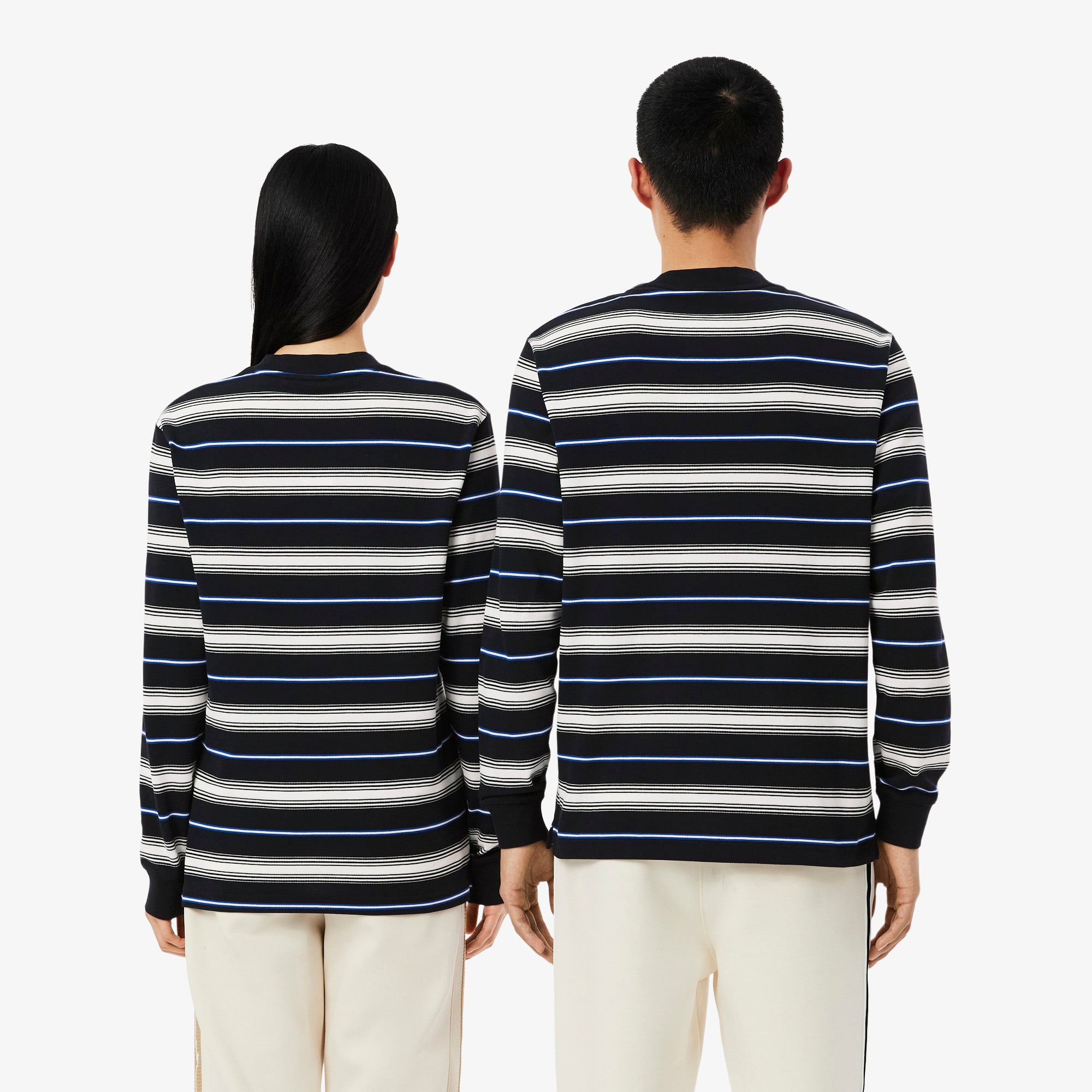 Áo Thun Lacoste Unisex Dáng Cổ Điển Tết Nguyên Đán Dài Tay