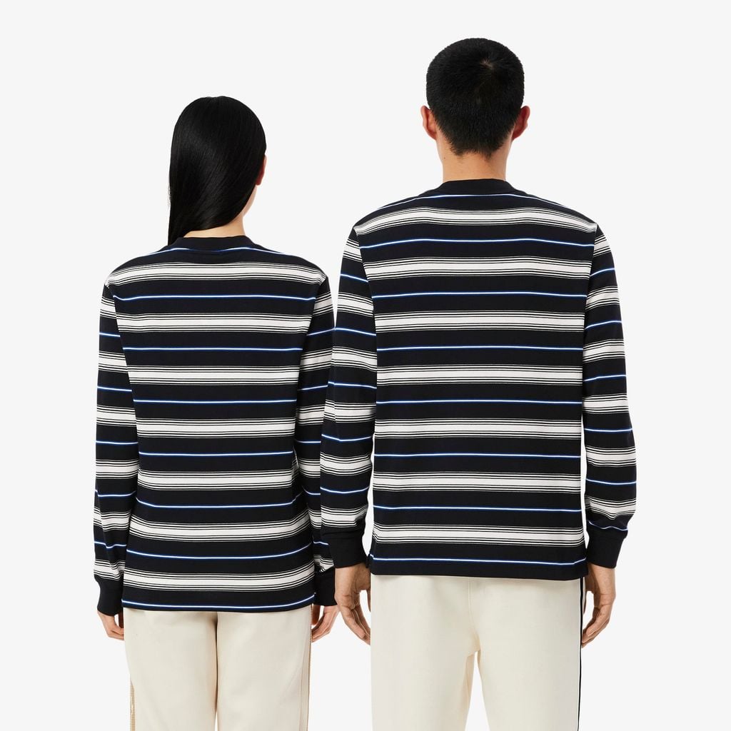 Áo Thun Lacoste Unisex Dáng Cổ Điển Tết Nguyên Đán Dài Tay