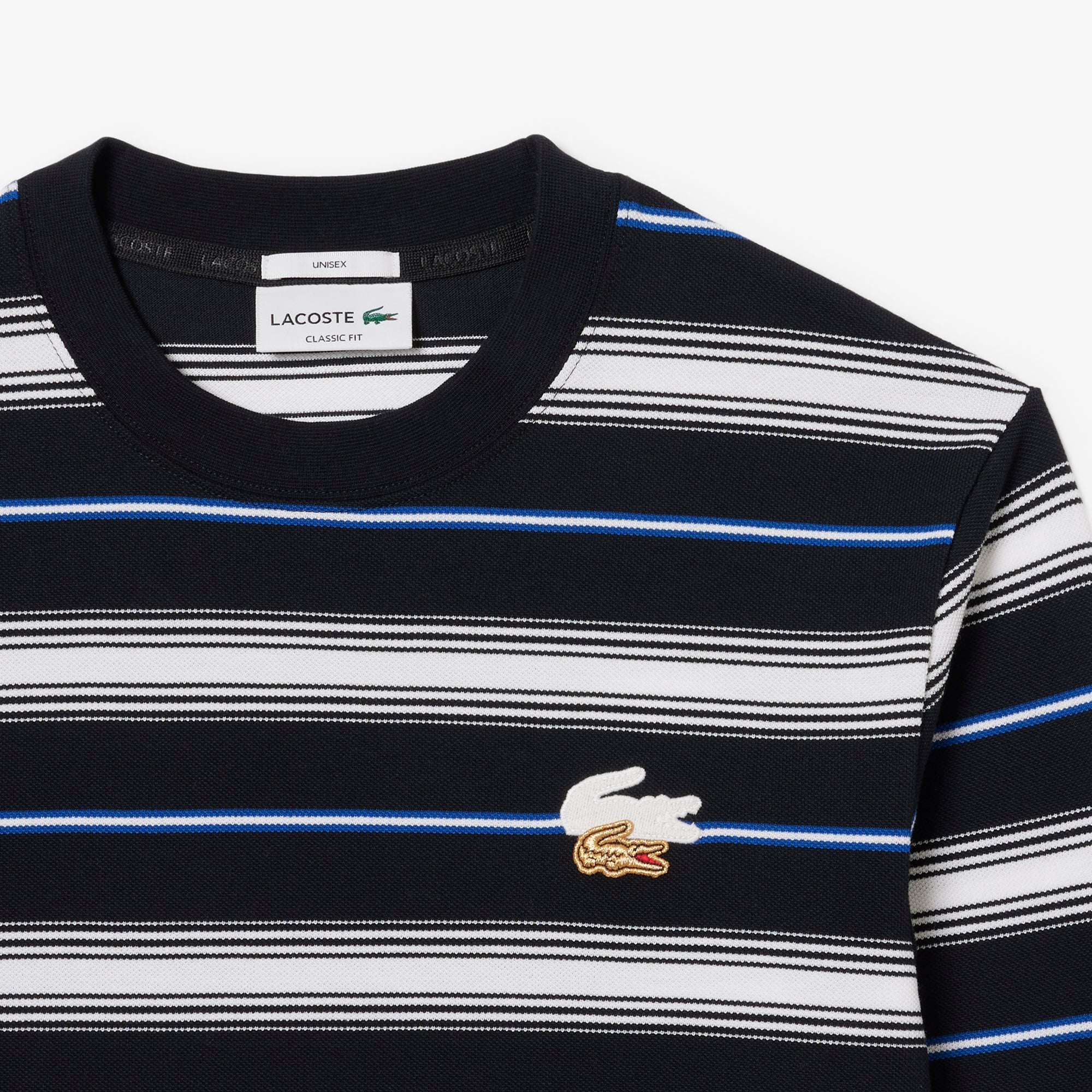 Áo Thun Lacoste Unisex Dáng Cổ Điển Tết Nguyên Đán Dài Tay