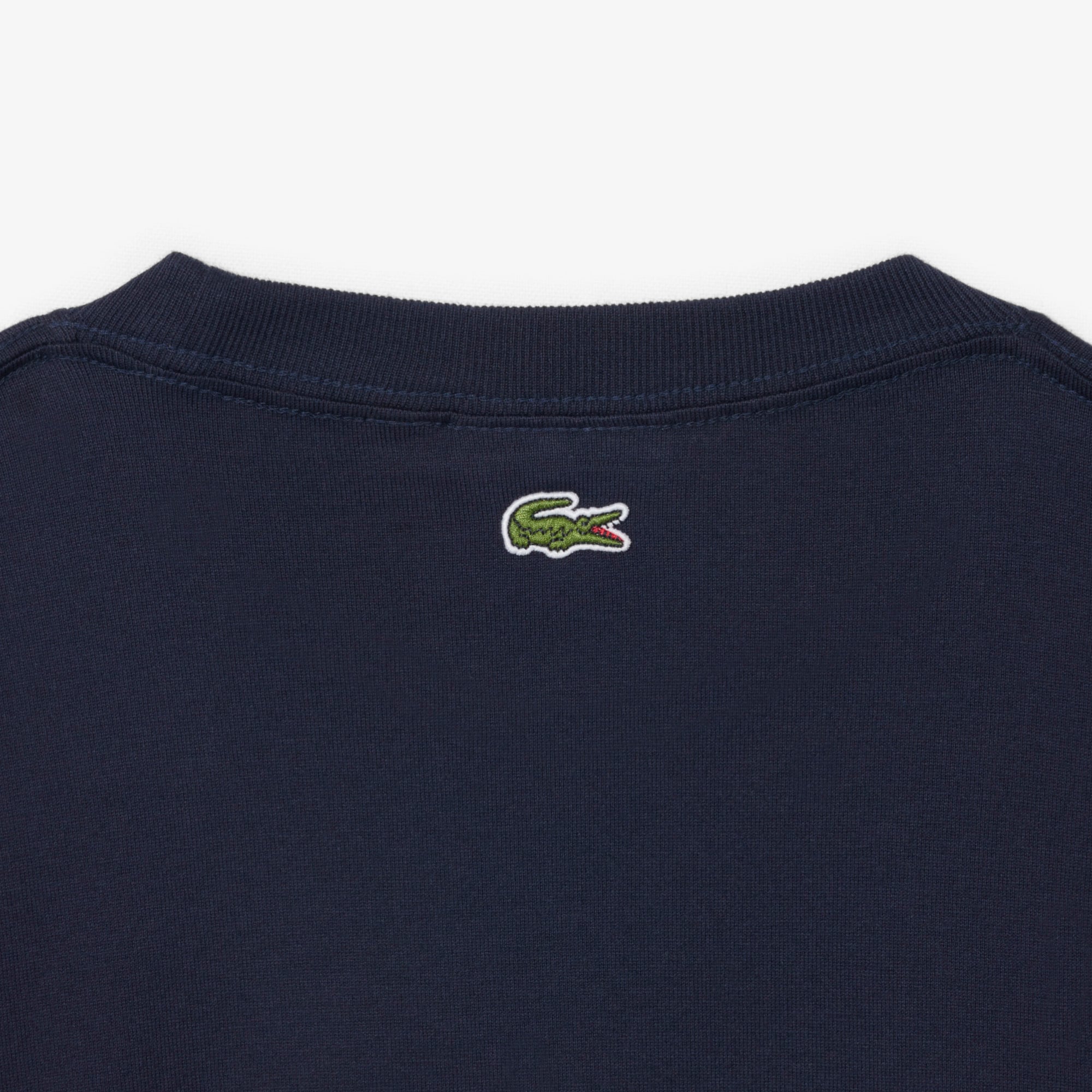 Áo Thun Lacoste Nam Thêu Chữ Sản Xuất Tại Pháp