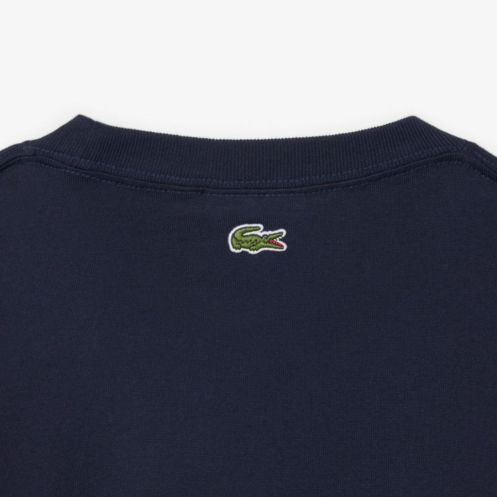 Áo Thun Lacoste Nam Thêu Chữ Sản Xuất Tại Pháp