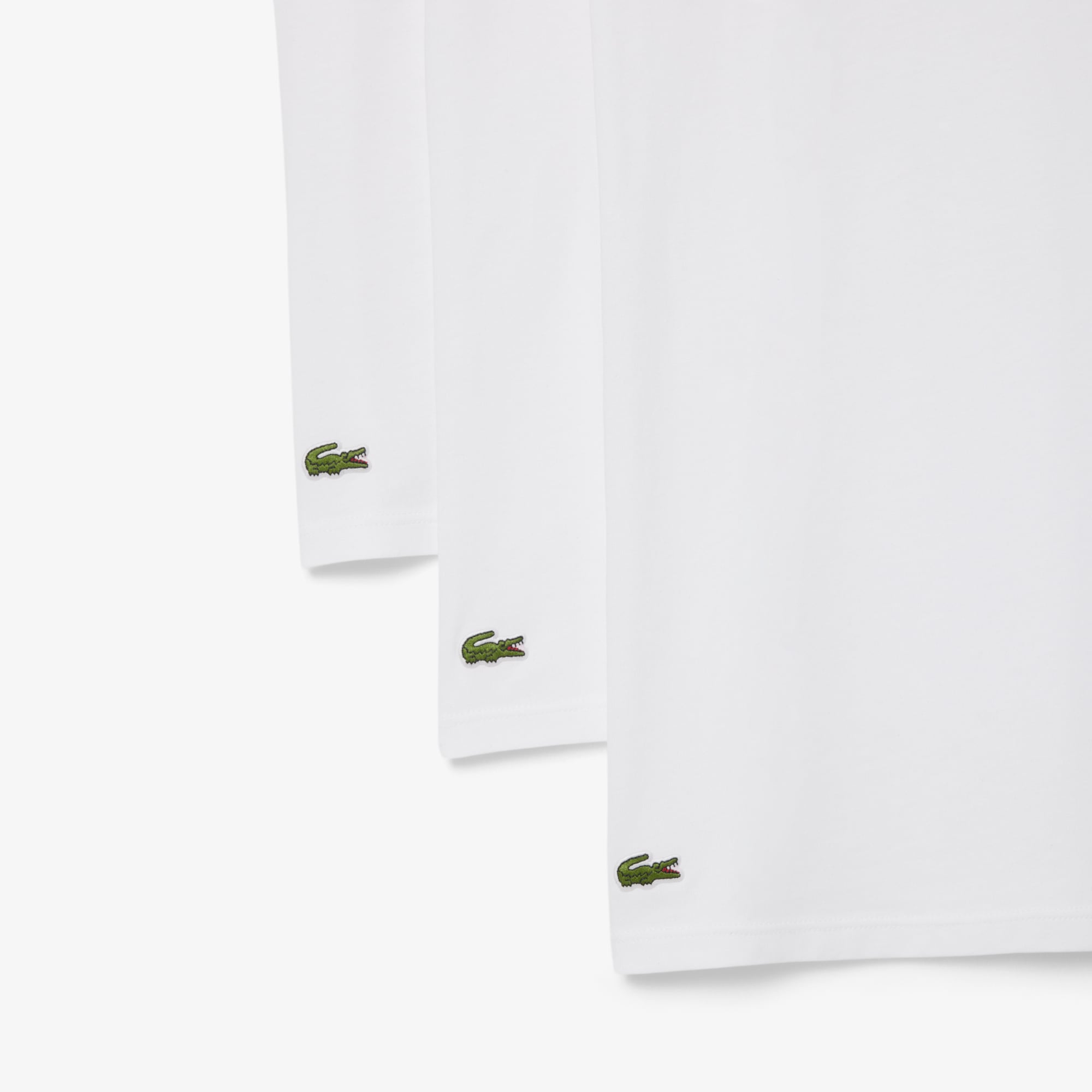 Bộ 3 Áo Thun Mặc Nhà Lacoste Nam Ôm Dáng
