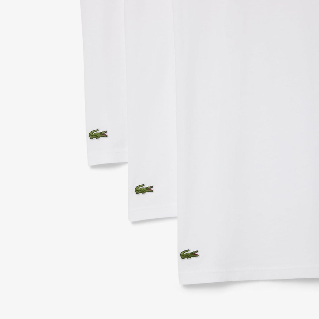 Bộ 3 Áo Thun Mặc Nhà Lacoste Nam Ôm Dáng