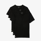Bộ 3 Áo Thun Mặc Nhà Lacoste Nam Ôm Dáng