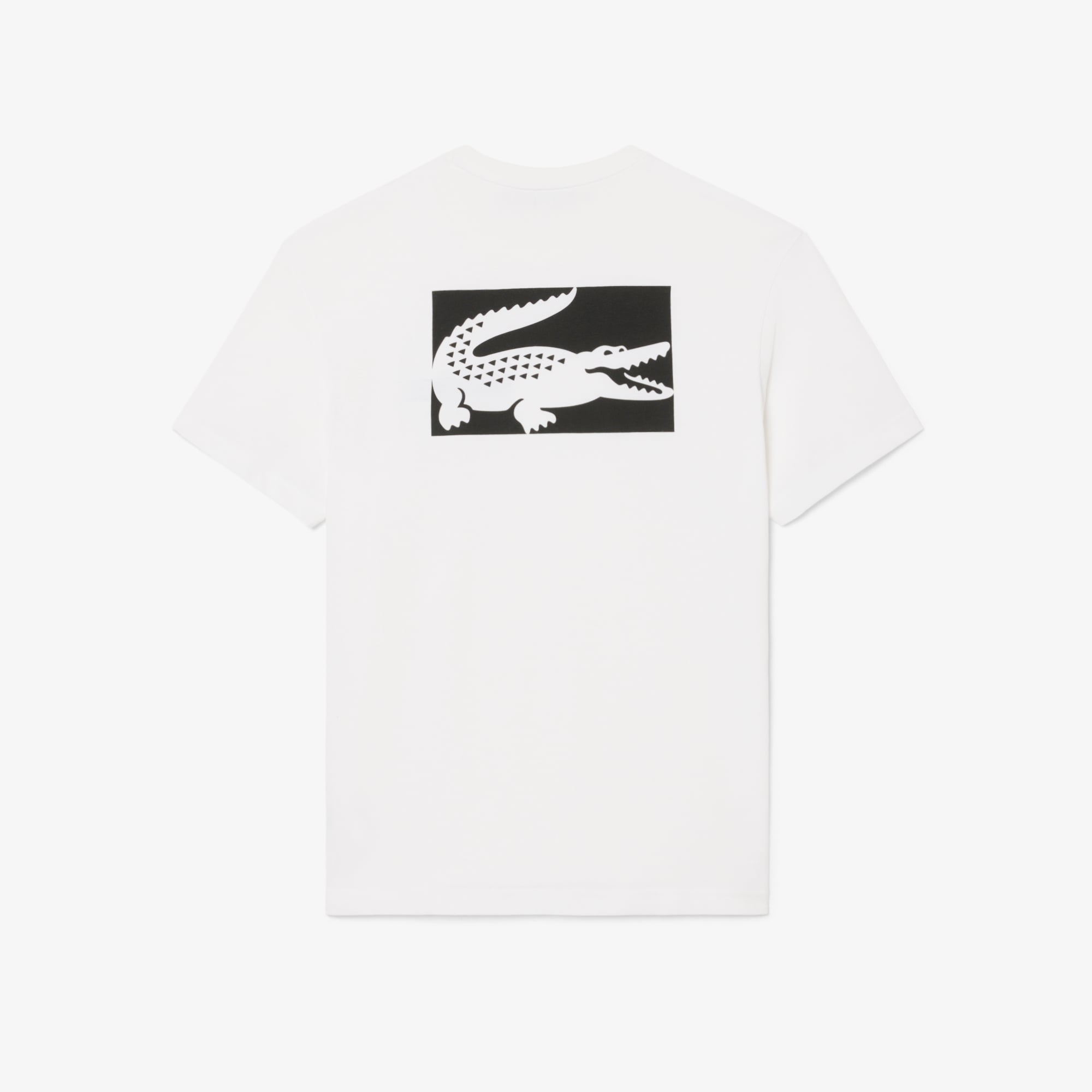 Áo Thun Lacoste Nam Chất Liệu Thun Dệt Kim In Hình