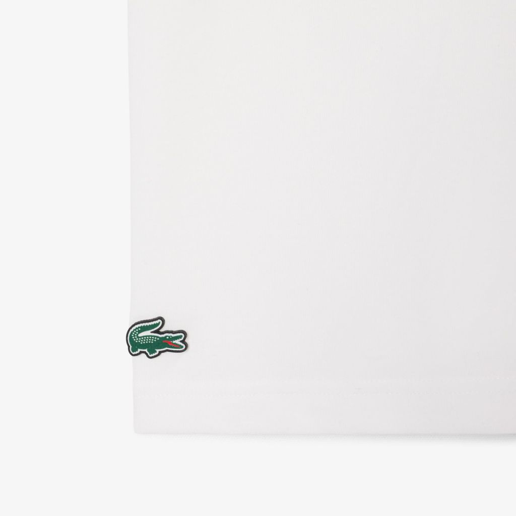 Áo Thun Lacoste Nam Chất Liệu Thun Dệt Kim In Hình