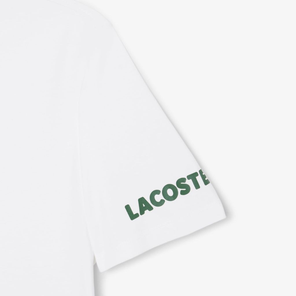 Áo Thun Mặc Nhà Lacoste Nam Chất Liệu Cotton Họa Tiết In