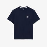 Áo Thun Mặc Nhà Lacoste Nam Chất Liệu Cotton Hình In Cá Sấu