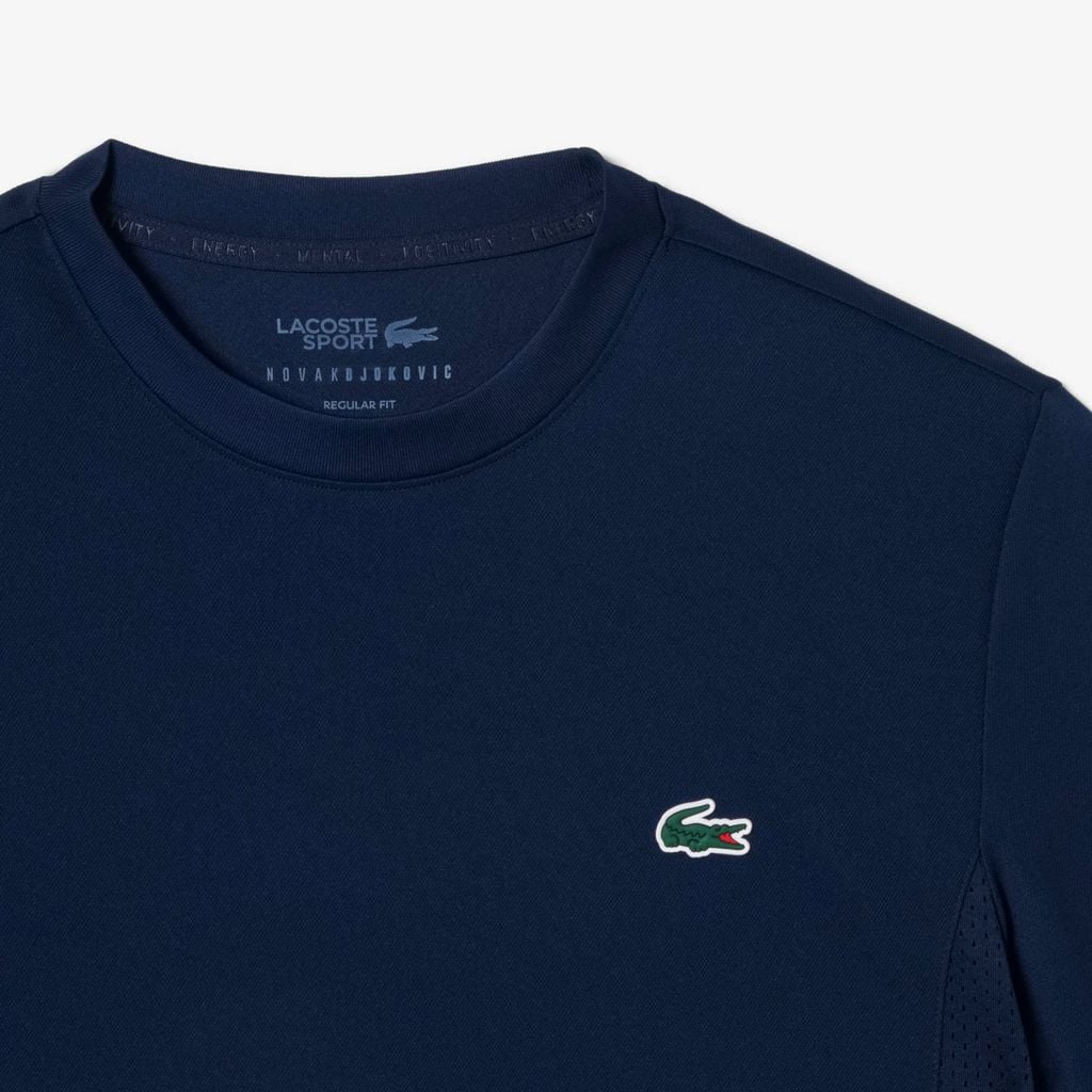 Áo Thun Tennis Lacoste Nam x Novak Djokovic