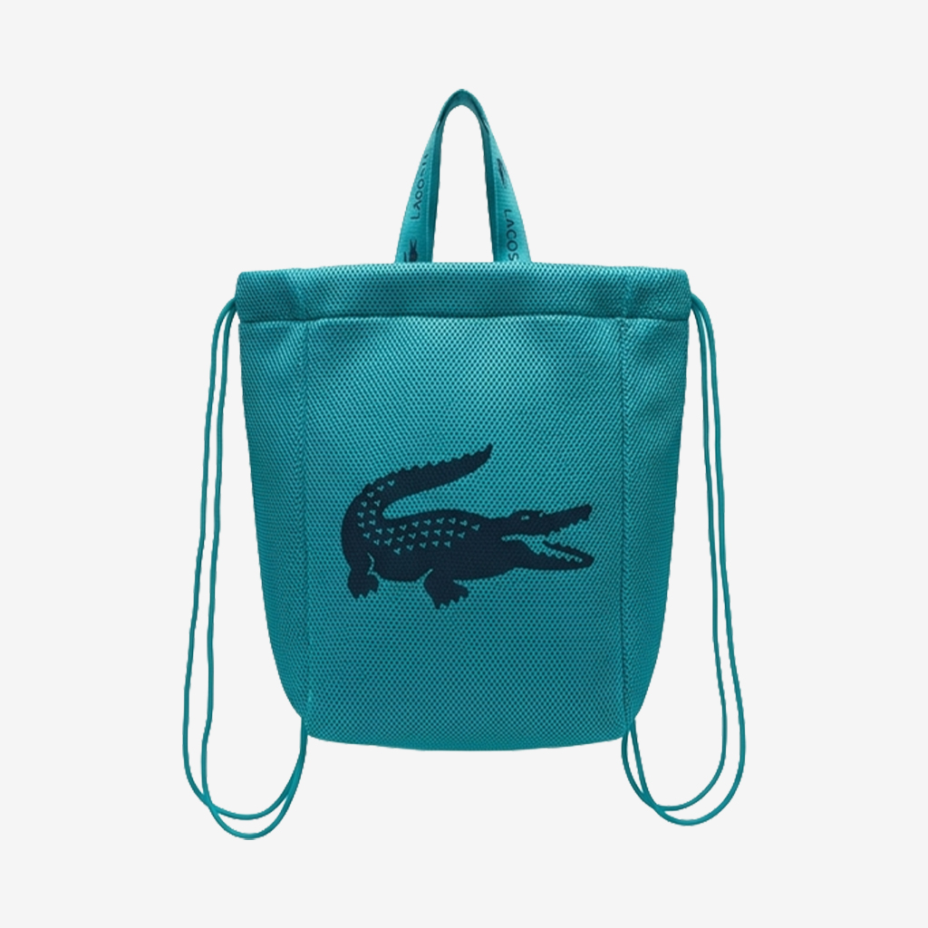 Hàng tặng không bán - Túi lưới Lacoste Blue 26E