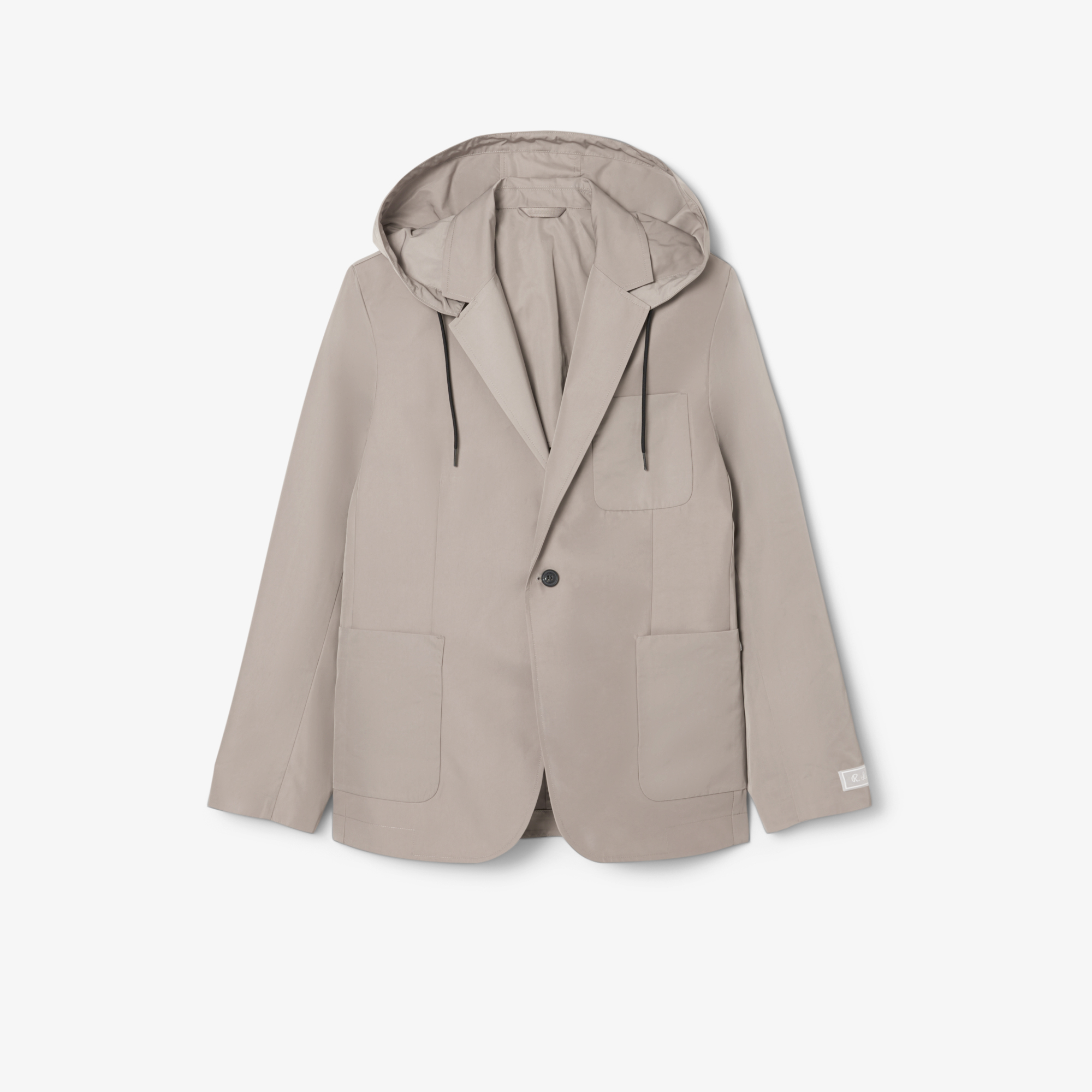 Áo Khoác Lacoste Nam Blazer Twill Có Mũ Trùm Đầu