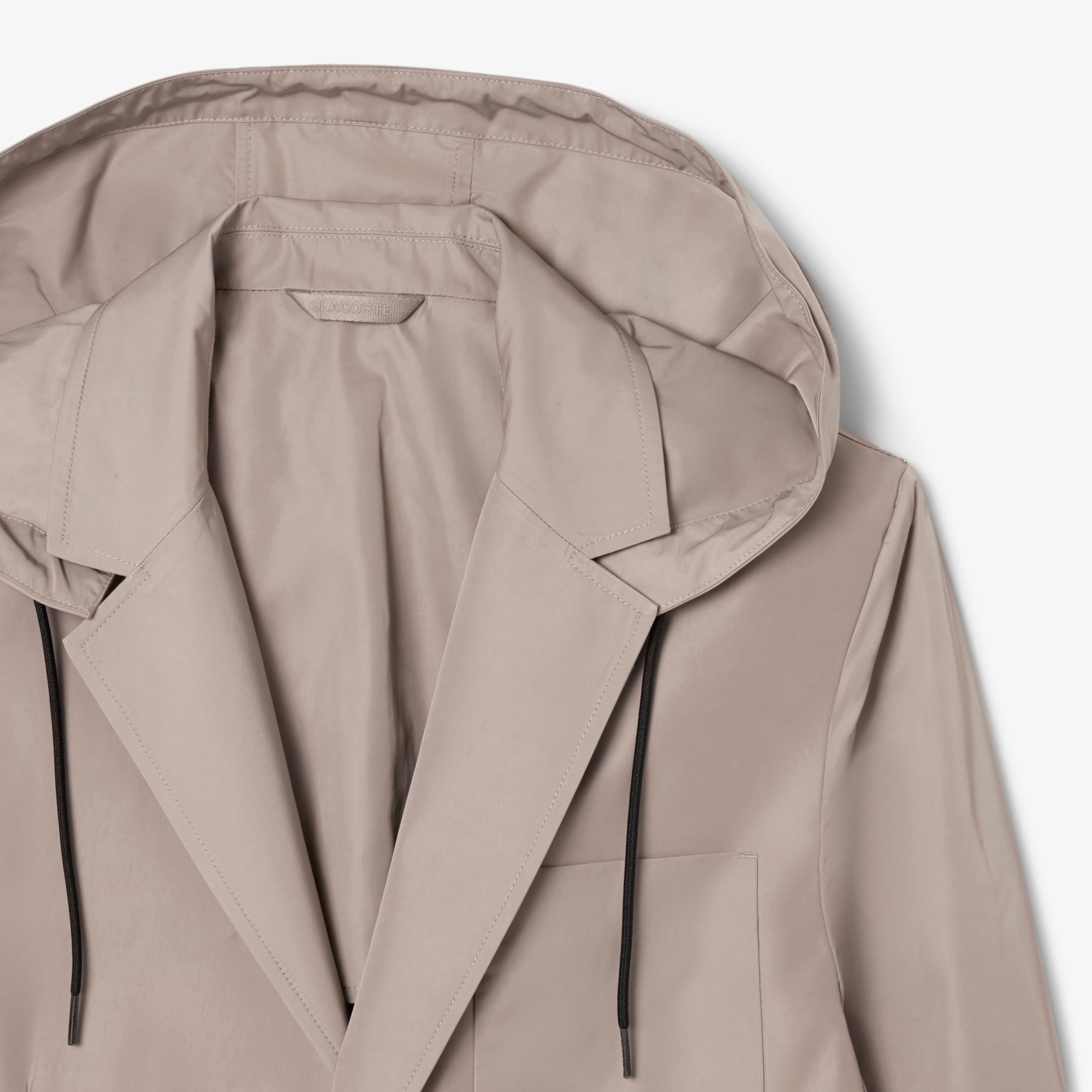 Áo Khoác Lacoste Nam Blazer Twill Có Mũ Trùm Đầu