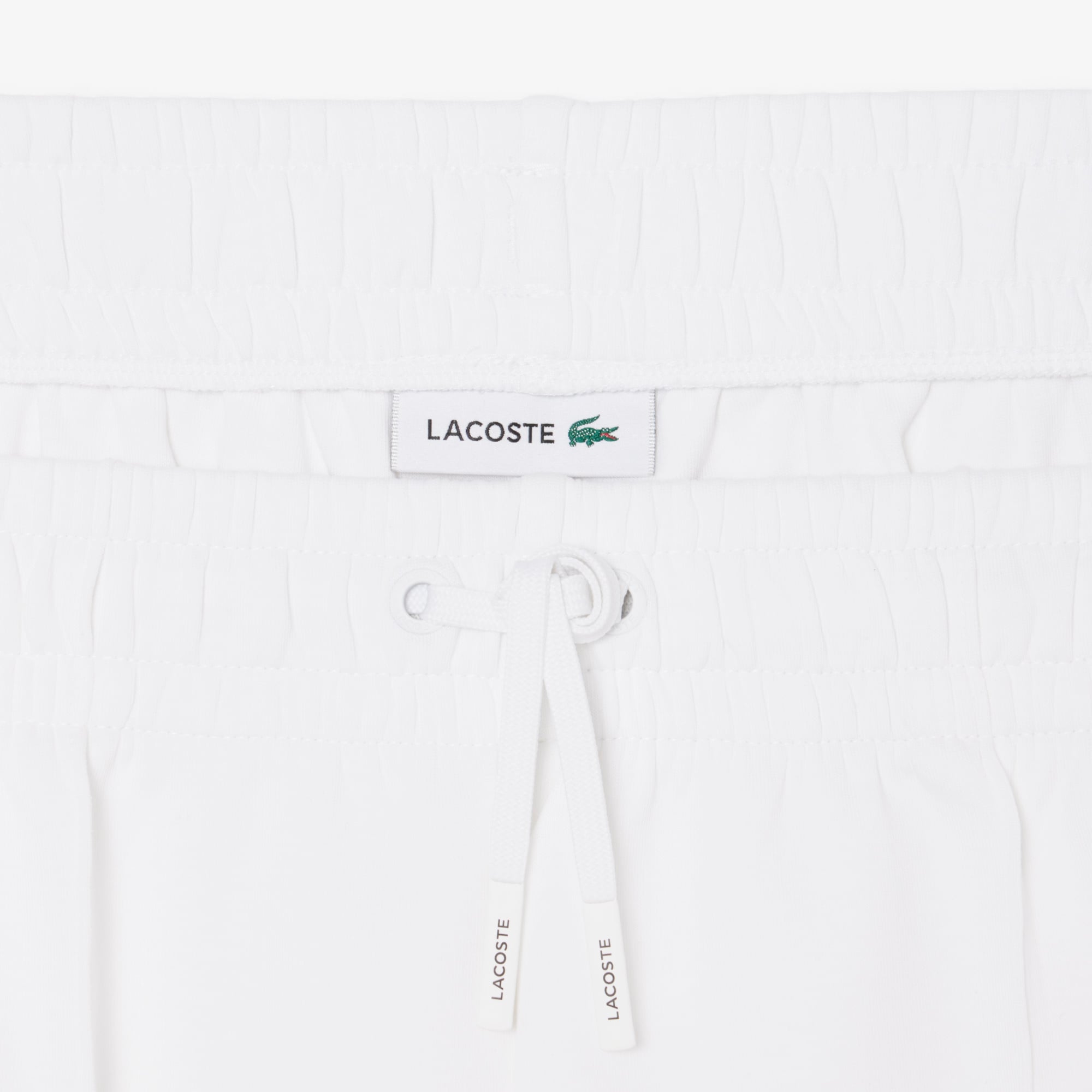 Quần Nỉ Lacoste Nữ Ống Rộng Chất Liệu Jersey