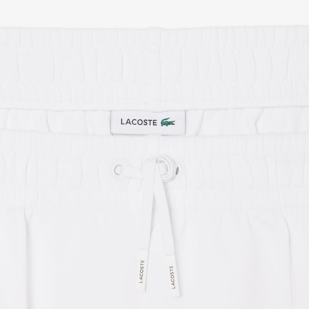 Quần Nỉ Lacoste Nữ Ống Rộng Chất Liệu Jersey
