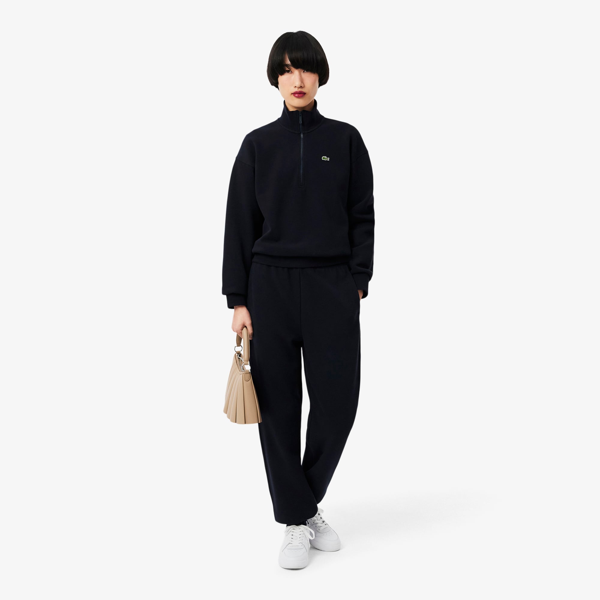 Quần Nỉ Lacoste Nữ Piqué