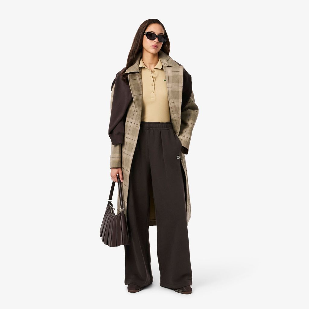 Quần Nỉ Lacoste Nữ Dáng Rộng Vừa Vặn