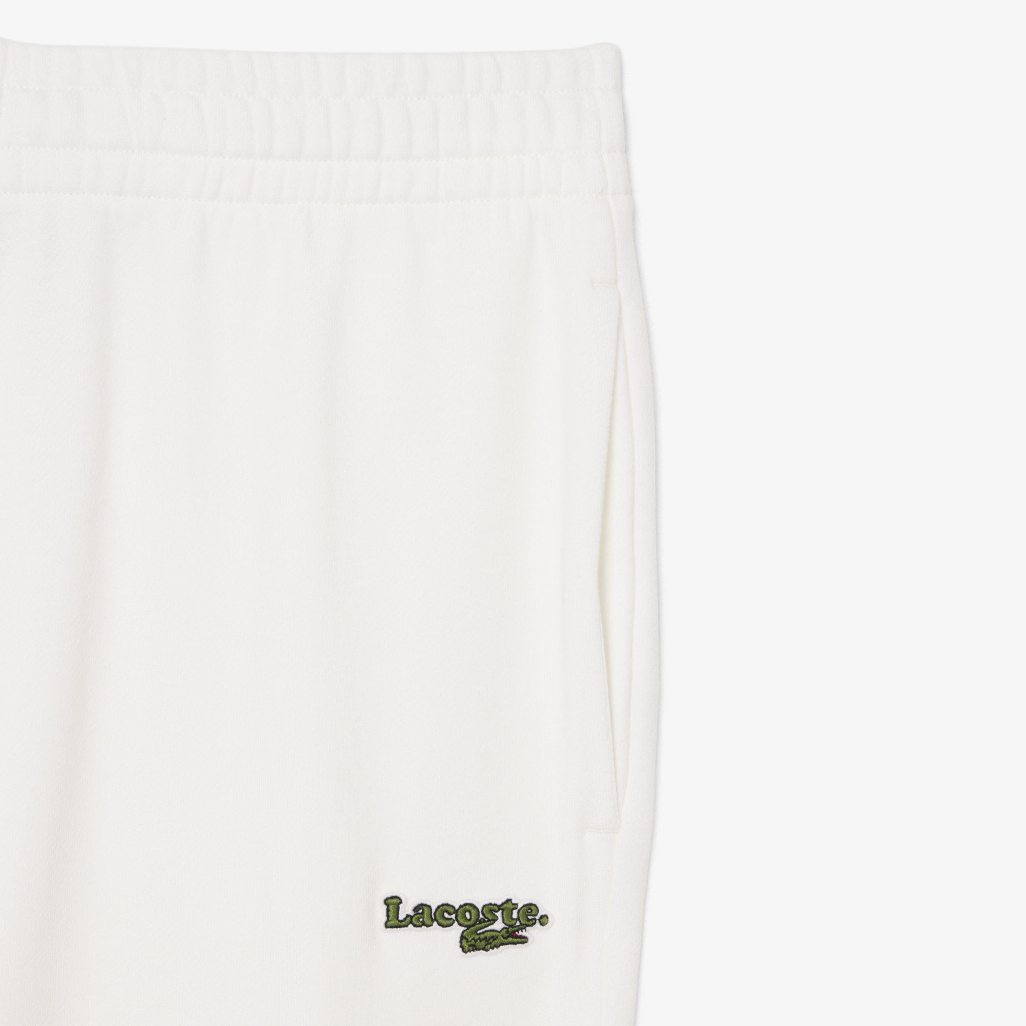 Quần Nỉ Lacoste Nữ Ống Đứng Có Logo