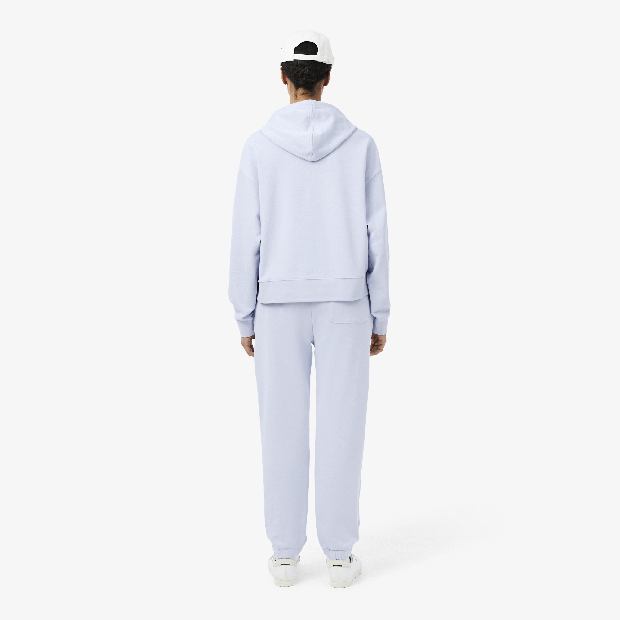 Quần Nỉ Lacoste Nữ Ống Đứng Có Logo