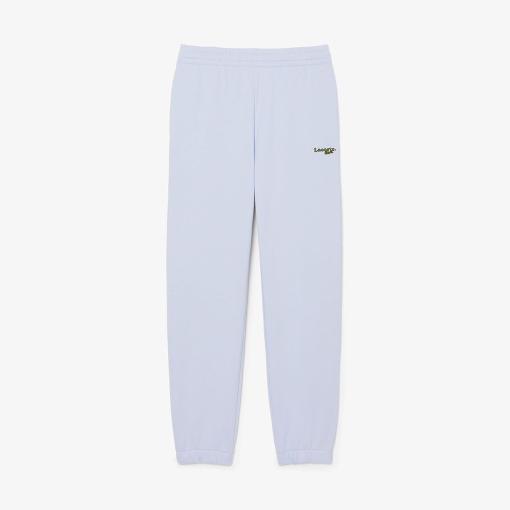 Quần Nỉ Lacoste Nữ Ống Đứng Có Logo