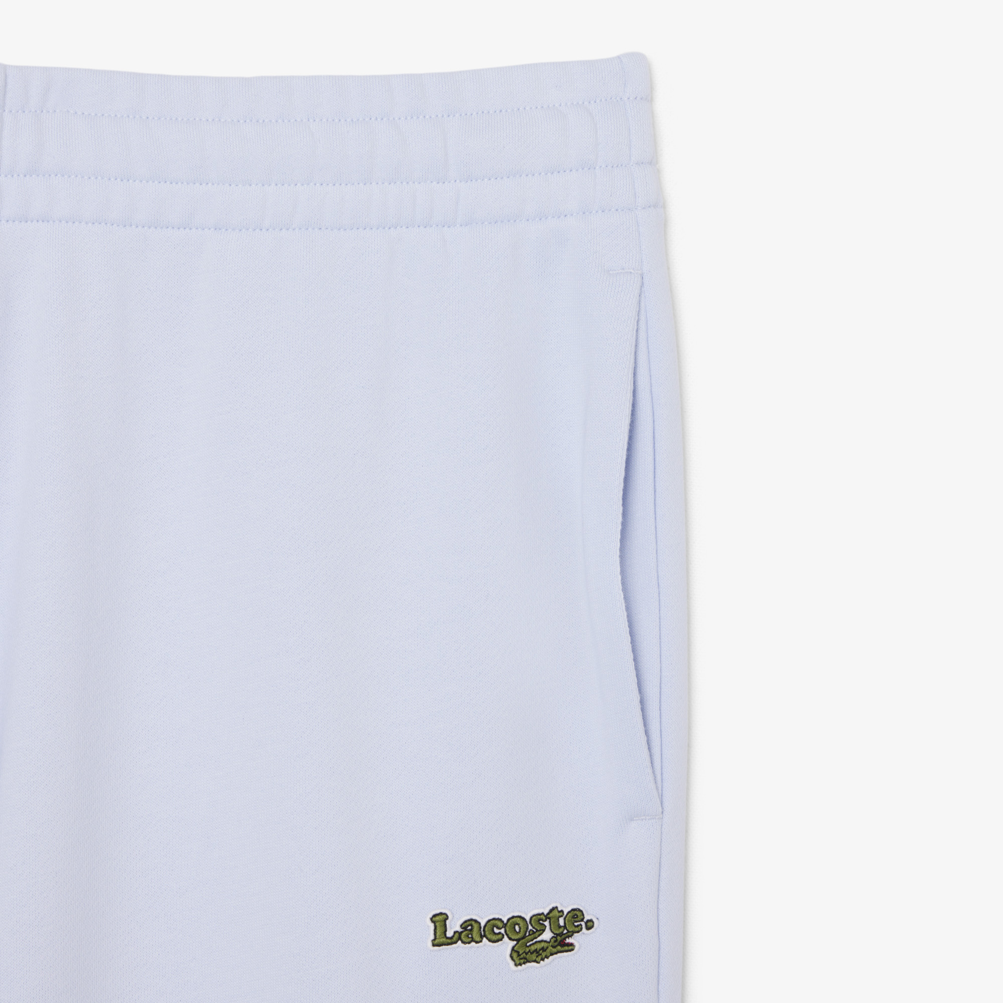 Quần Nỉ Lacoste Nữ Ống Đứng Có Logo