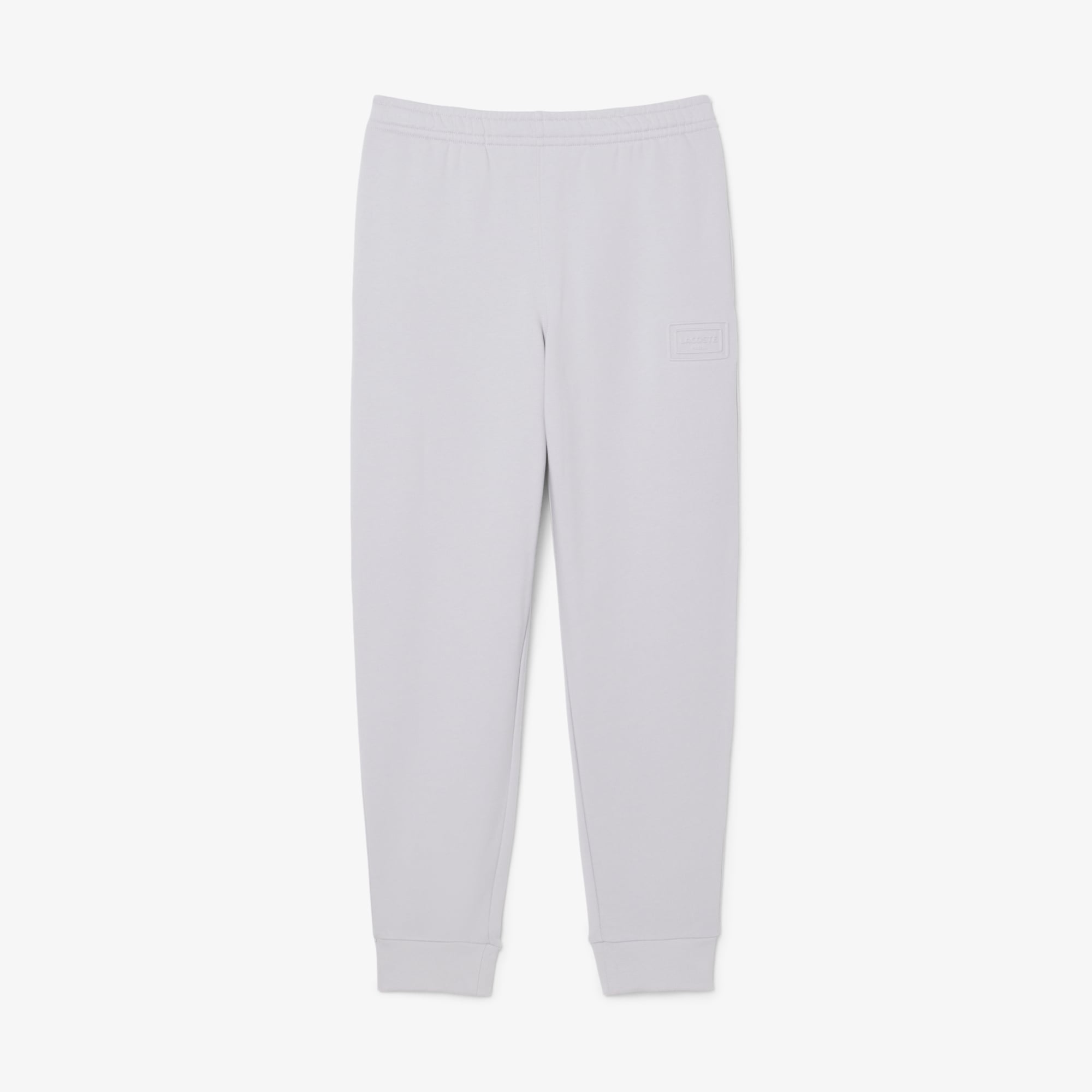Quần Nỉ Lacoste Unisex Ống Côn Logo Dập Nổi
