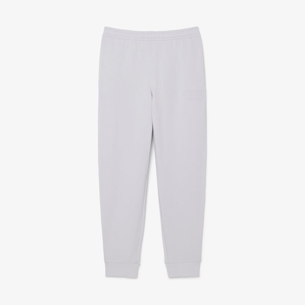 Quần Nỉ Lacoste Unisex Ống Côn Logo Dập Nổi