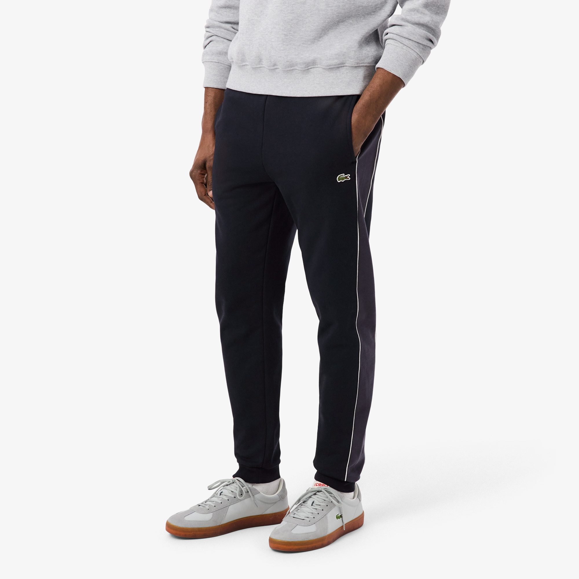 Quần Nỉ Lacoste Nam Ống Côn