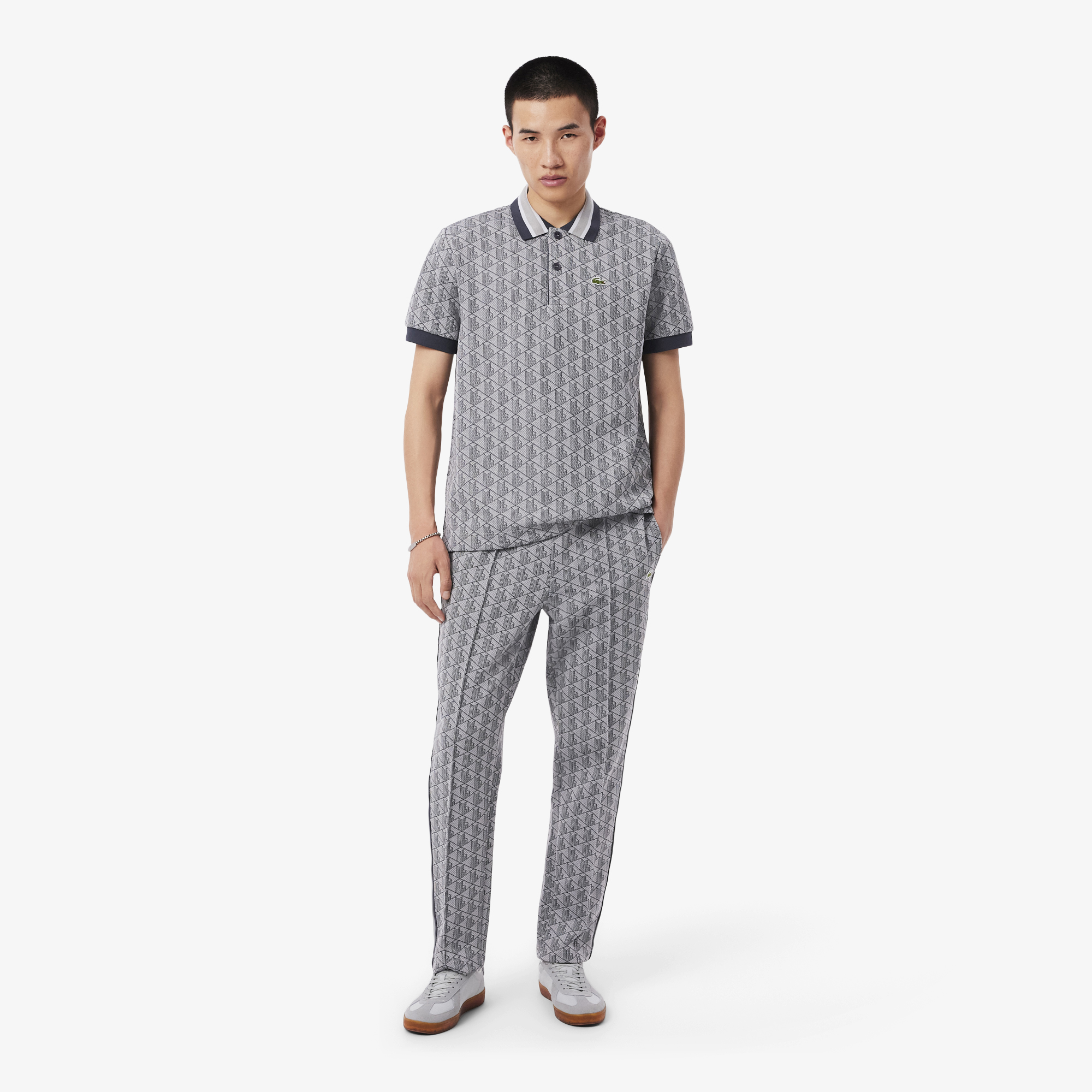Quần Thể Thao Lacoste Nam Paris Họa Tiết Monogram
