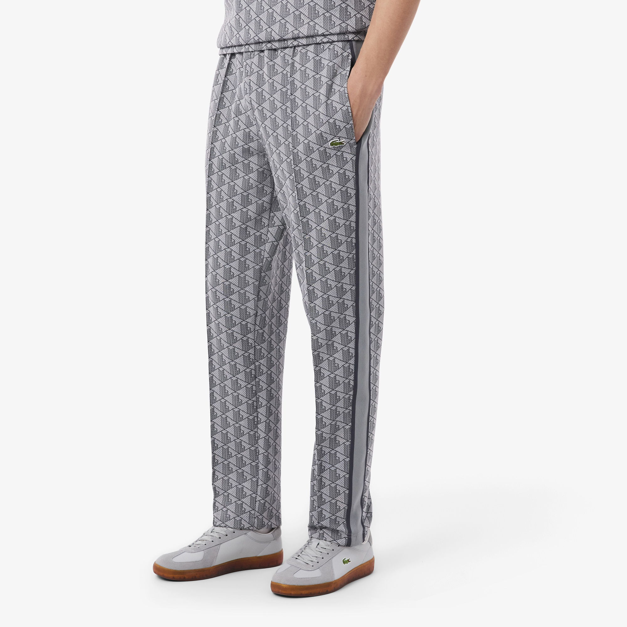 Quần Thể Thao Lacoste Nam Paris Họa Tiết Monogram
