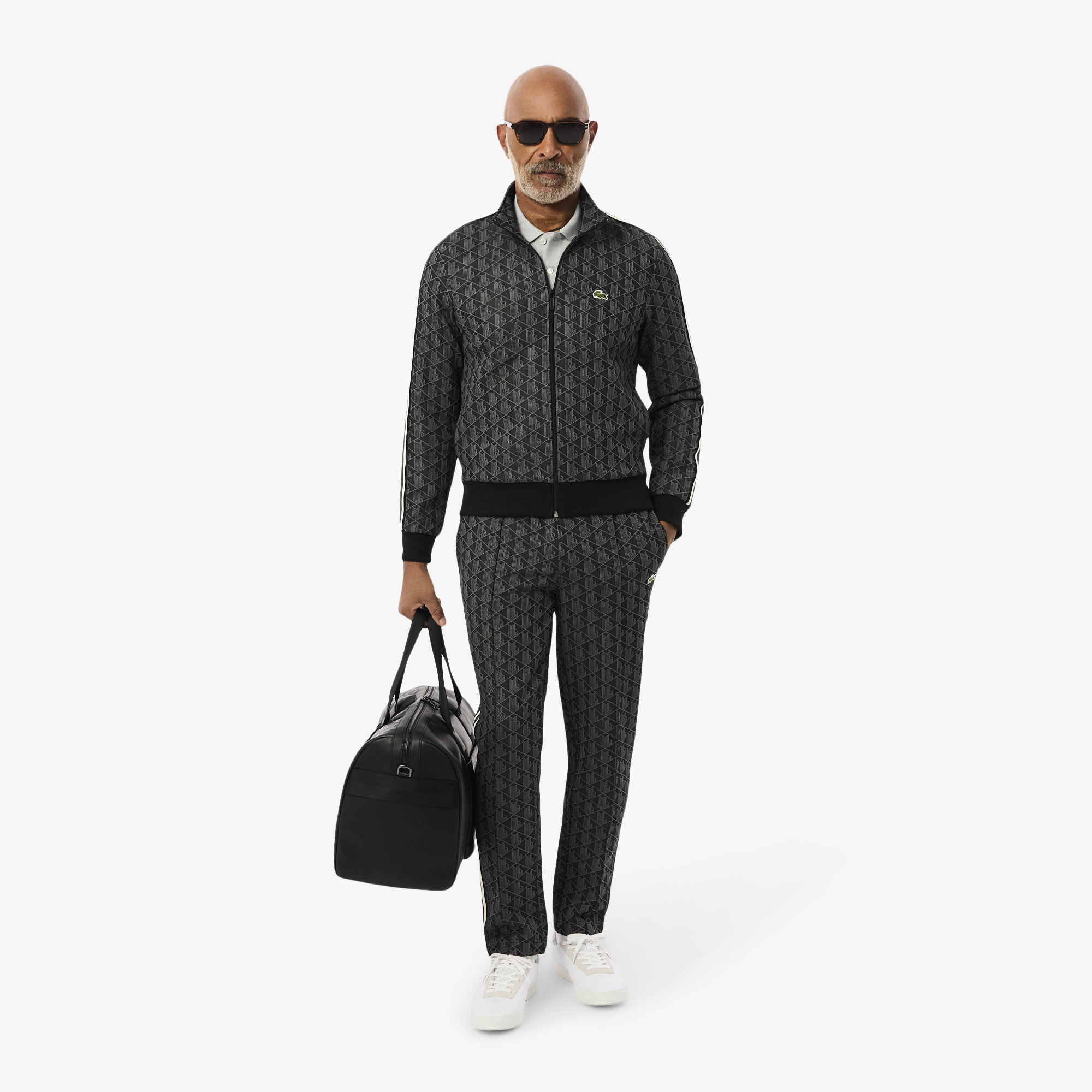 Quần Thể Thao Lacoste Nam Paris Họa Tiết Monogram