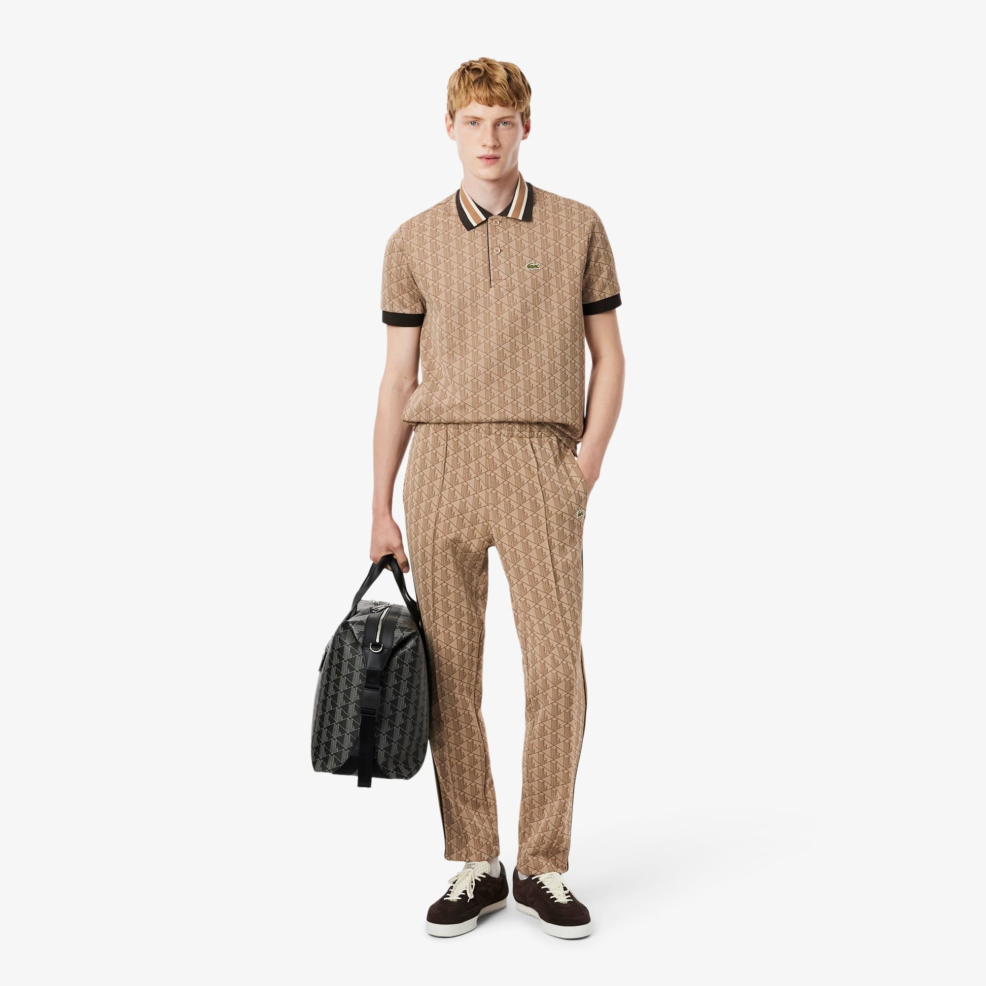 Quần Thể Thao Lacoste Nam Paris Họa Tiết Monogram