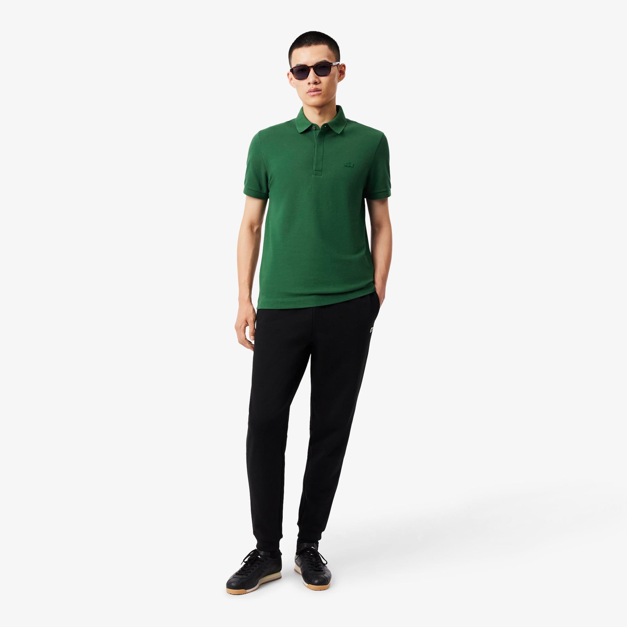 Quần Nỉ Lacoste Nam Ống Côn