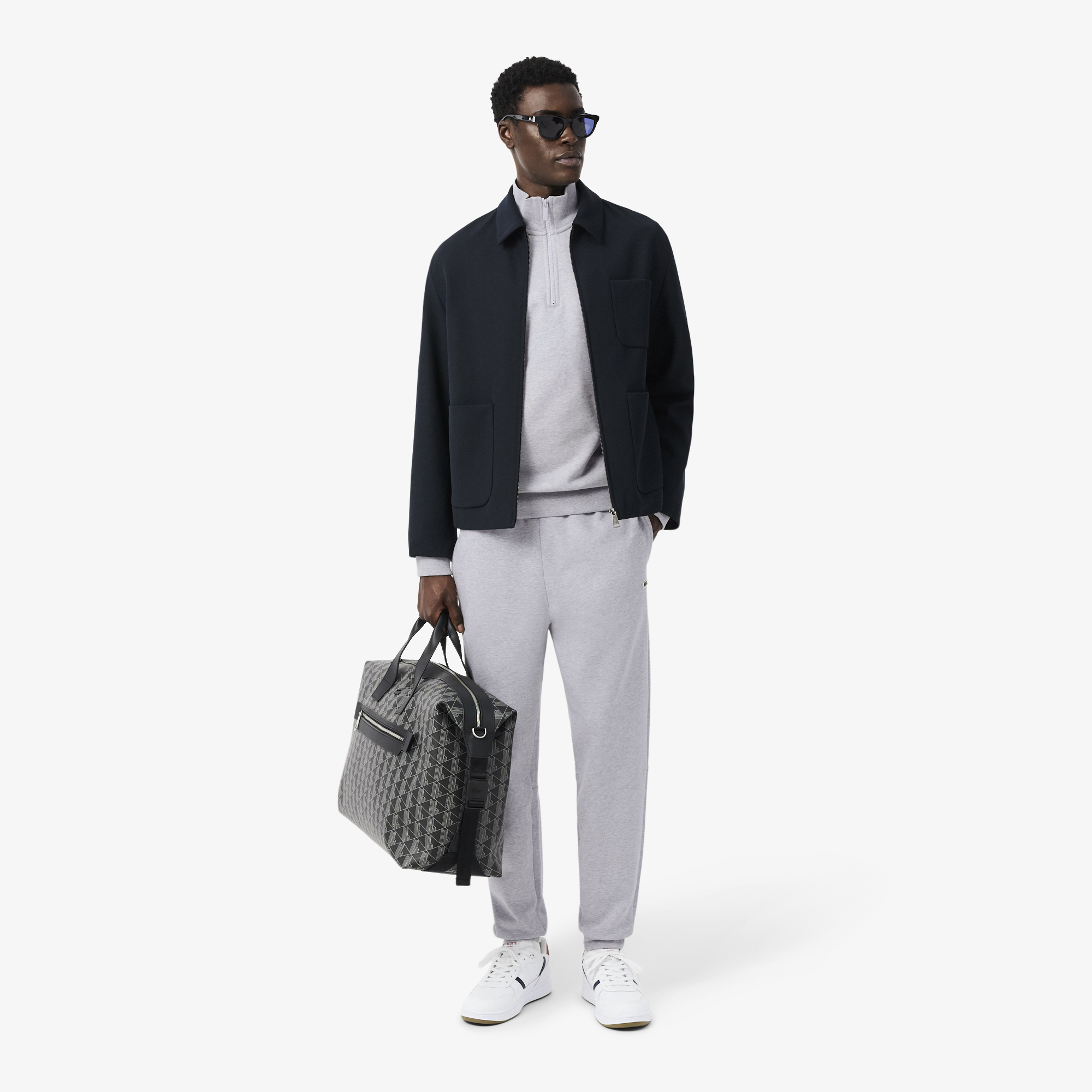 Quần Nỉ Lacoste Nam Ống Côn