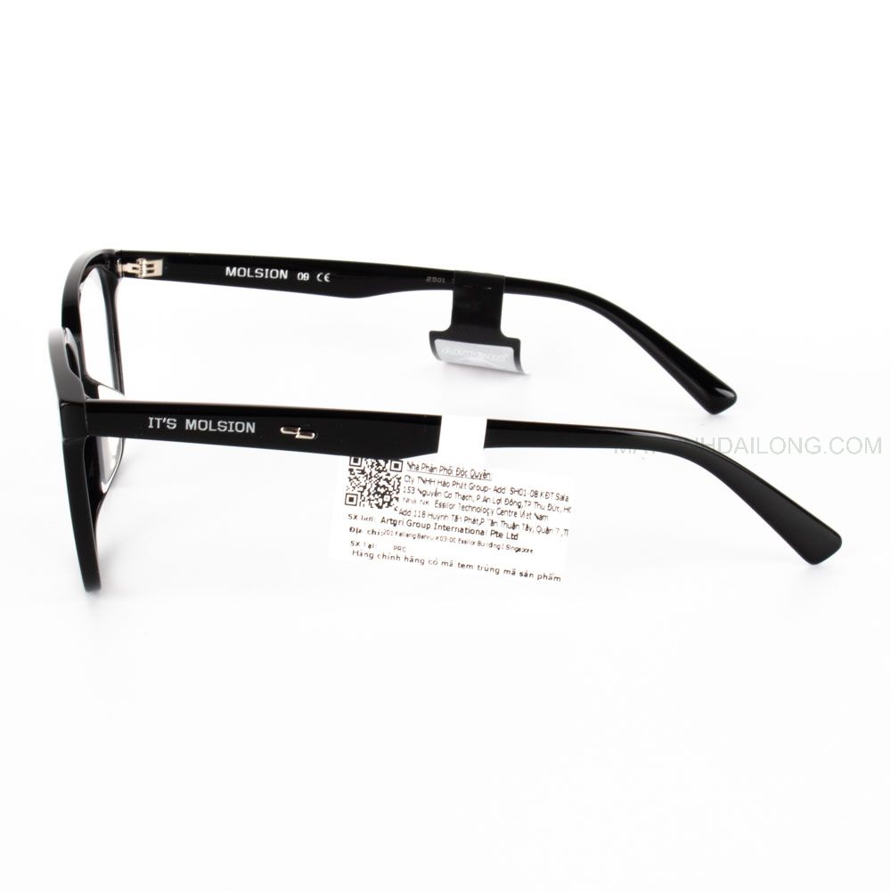  GỌNG KÍNH MOLSION MJ3079_B10 NHỰA ACETATE VUÔNG NAM, NỮ 