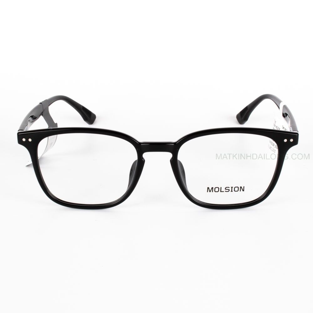  GỌNG KÍNH MOLSION MJ5159_B10C NHỰA ACETATE VUÔNG NAM, NỮ 
