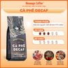  Cà phê DECAF cao cấp - Cafe robusta tách cafeine, ít đắng, dành cho người nhạy cảm với cafeine, không mất ngủ gói 200gr 