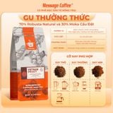  Cà phê nguyên chất Vietnam Specialty CAO CẤP thơm trái cây đắng dịu dùng pha phin hoặc pha máy từ Message Coffe 