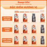  Cà phê nguyên chất Blend Robusta - Arabica rang mộc đậm đà thơm nồng dùng pha phin hoặc pha máy ngon từ Message Coffee 