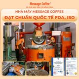  Cà phê nguyên chất Cầu Đất Blend rang mộc 100% thơm quyến rũ hậu ngọt đắng đầm dùng pha máy - pha phin từ Message Coffee 