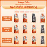  Cà phê Robusta nguyên chất rang mộc 100% vị truyền thống đậm đà thơm nồng cafe pha phin ngon gói 500gr từ Message Coffee 