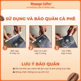  Cà Phê Đặc Sản Fine Robusta - Amazing cup 2022, cafe robusta specialty gu thưởng thức từ Message Coffee gói 200g 