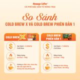  Cà phê Cold Brew X từ Message Coffee dạng túi lọc 10 túi x 15gr 