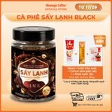  Cà phê Hòa Tan Sấy Lạnh BLACK Gu Đậm Đà, tinh chất cafe rang xay nguyên chất, tiện lợi, dùng liền từ Message Coffee 