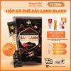  Cà Phê Hòa Tan Sấy Lạnh BLACK Message Coffee, tinh chất cafe rang xay nguyên chất, tiện lợi hộp 10 gói ( 2g 1 stick) 
