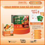 Cà phê Cold Brew túi lọc Arabica Cầu Đất tiện lợi một bước pha chế cho người bận rộn từ Message Coffee hộp 10 túi x 20gr 