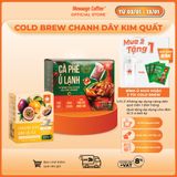  Cà phê Cold Brew túi lọc Arabica Cầu Đất tiện lợi một bước pha chế cho người bận rộn từ Message Coffee hộp 10 túi x 20gr 