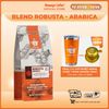 Cà phê nguyên chất Blend Robusta - Arabica rang mộc đậm đà thơm nồng dùng pha phin hoặc pha máy ngon từ Message Coffee
